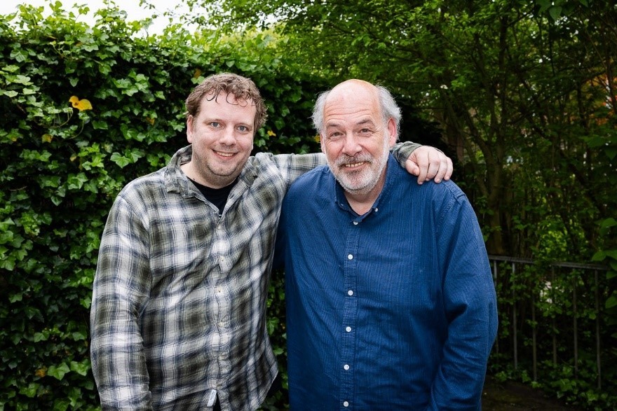 Links: Jamel Lange, Rechts: Nicky Tuinenburg. 